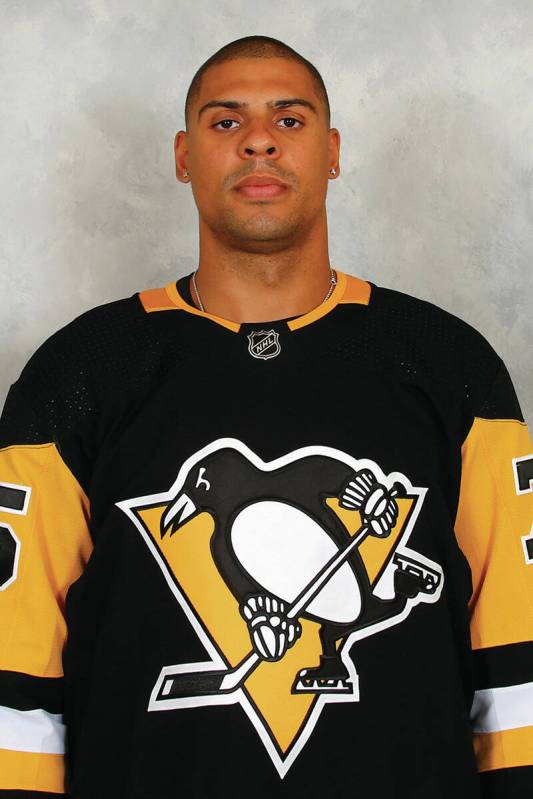 CRANBERRY TOWNSHIP, PA – SEPTEMBER 14: Ryan Reaves of the Pittsburgh Penguins poses for ...
