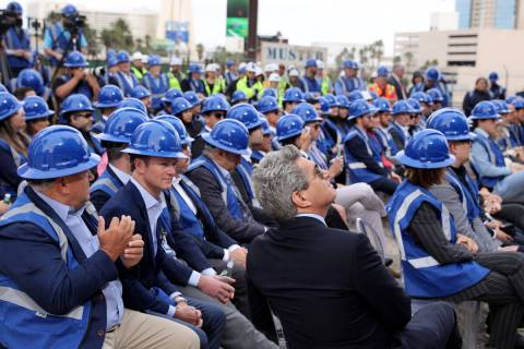 Jeffrey Soffer, chairman and CEO of Fontainebleau Development, during a commencement ceremony a ...
