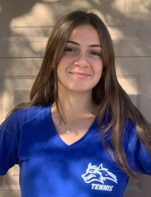 Basic's Carmela Garcia-Rubio is a member of the Nevada Preps All-Southern Nevada girls tennis team.