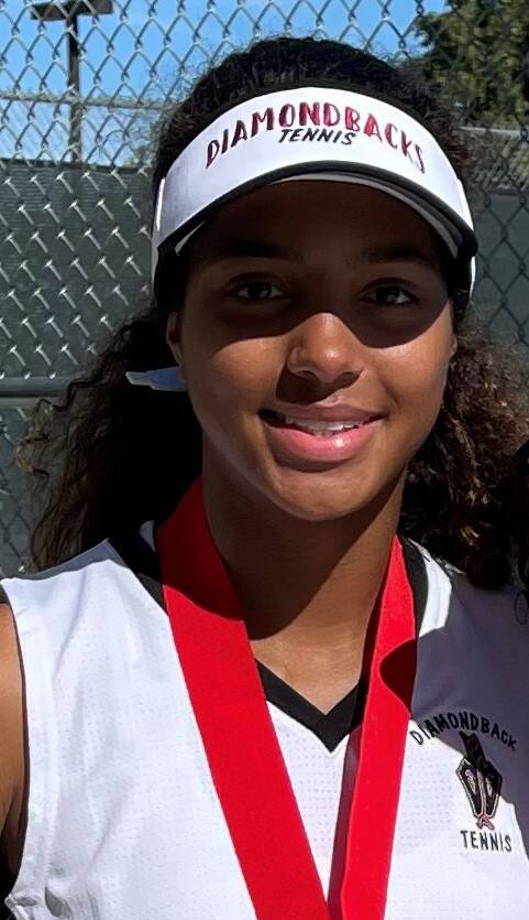 Desert Oasis' Natalie Walsh is a member of the Nevada Preps All-Southern Nevada girls tennis team.