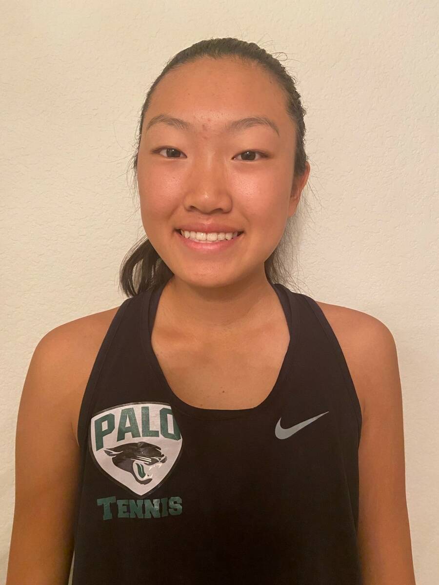 Palo Verde's Venus Tang is a member of the Nevada Preps All-Southern Nevada girls tennis team.