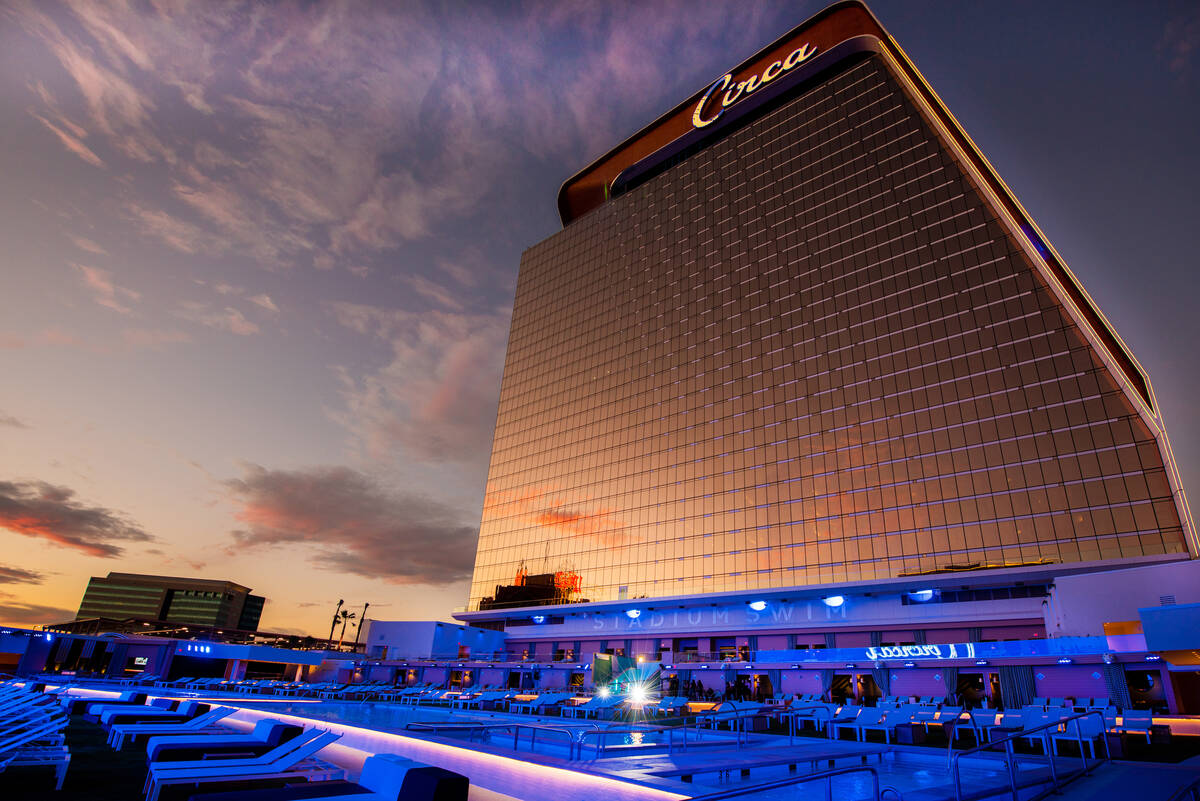 A view of the Circa hotel tower. (Black Raven Films)