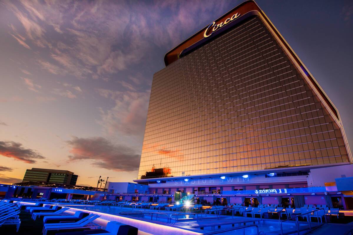 A view of the Circa hotel tower. (Black Raven Films)