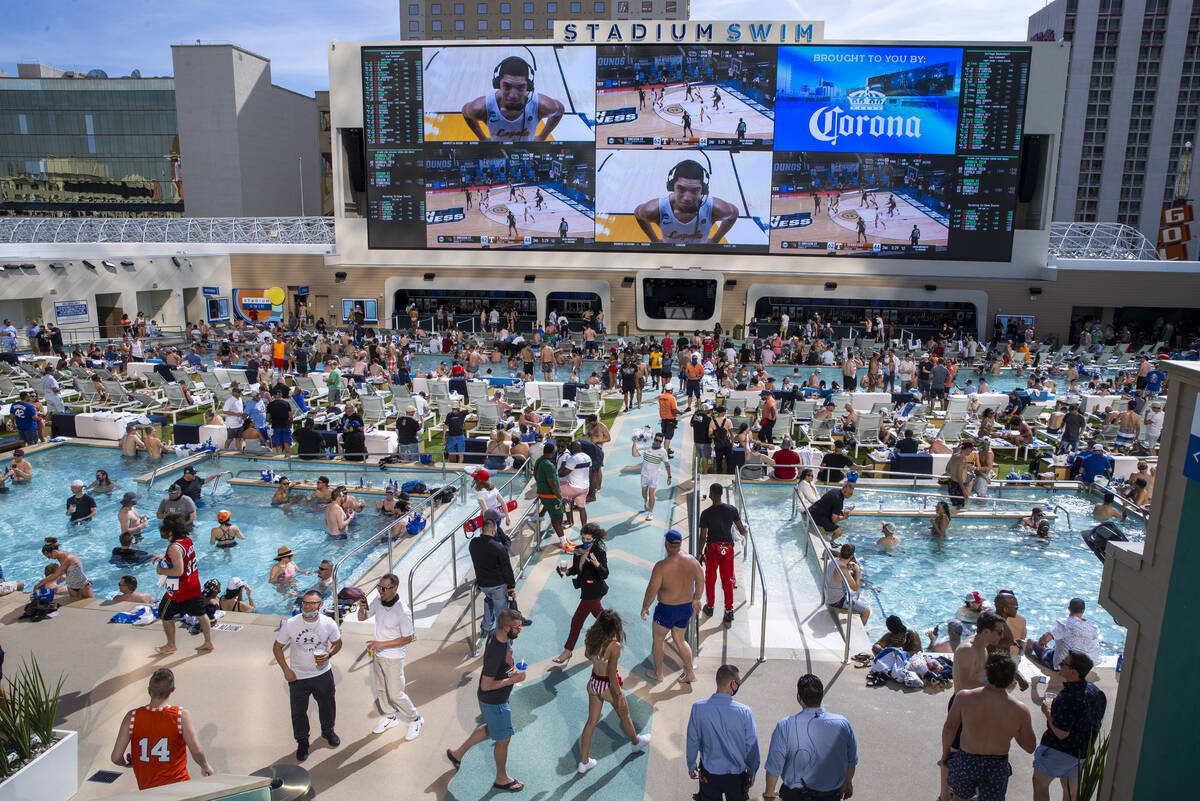 Circa's Stadium Swim offers unique place to watch Raiders games