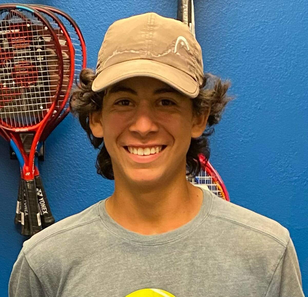 Green Valley's Ianmarco Millet is a member of the Nevada Preps All-Southern Nevada boys tennis ...