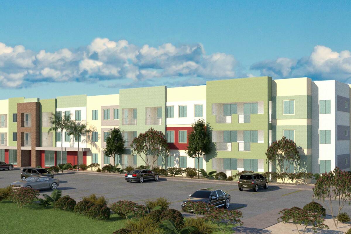 Developer breaks ground on affordable housing complex in North Las Vegas
