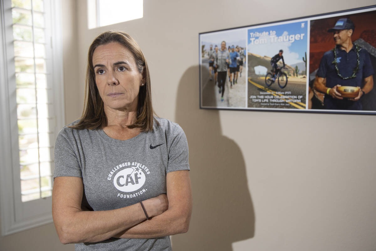 Donna Trauger, whose husband was one of five bicyclists killed in crash on highway on US Highwa ...