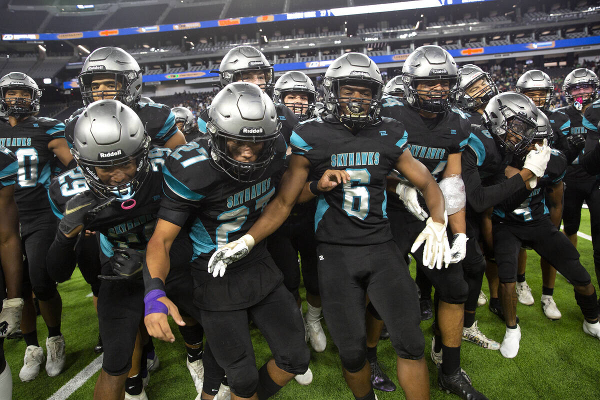 Silverado players including Kardian McCollough (29), Erick Aguilera (27) and John-roan-kokou Ag ...