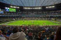 Fans watch Silverado and Shadow Ridge in their Class 4A football state championship game at All ...