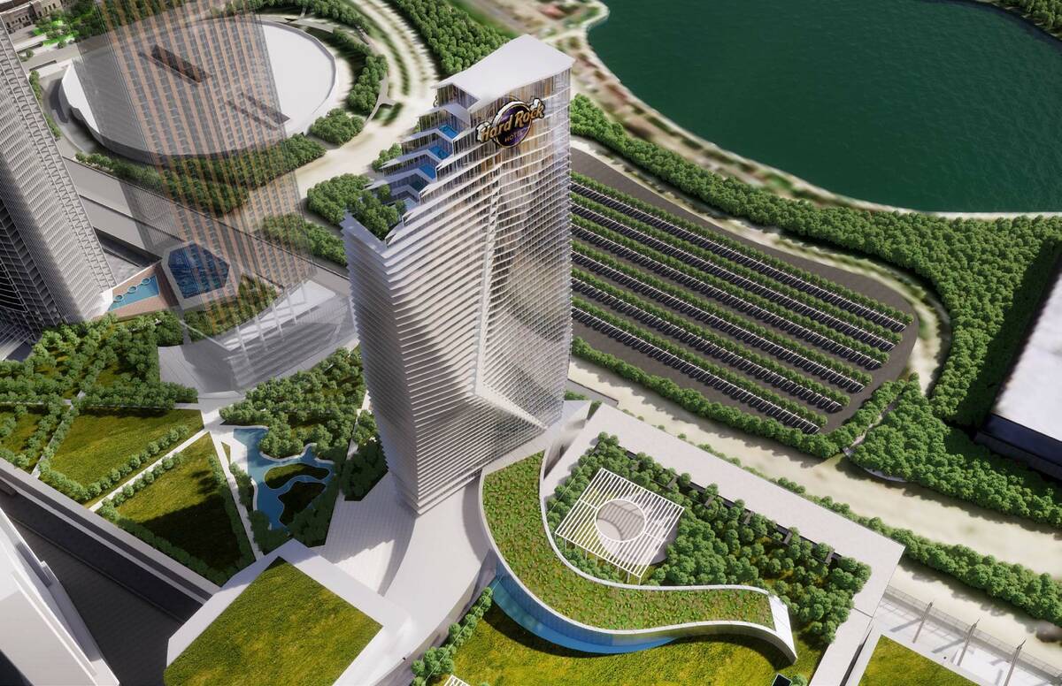 A rendering of HR Chicago LLC's $1.7 billion Hard Rock International at ONE Central proposal. ( ...