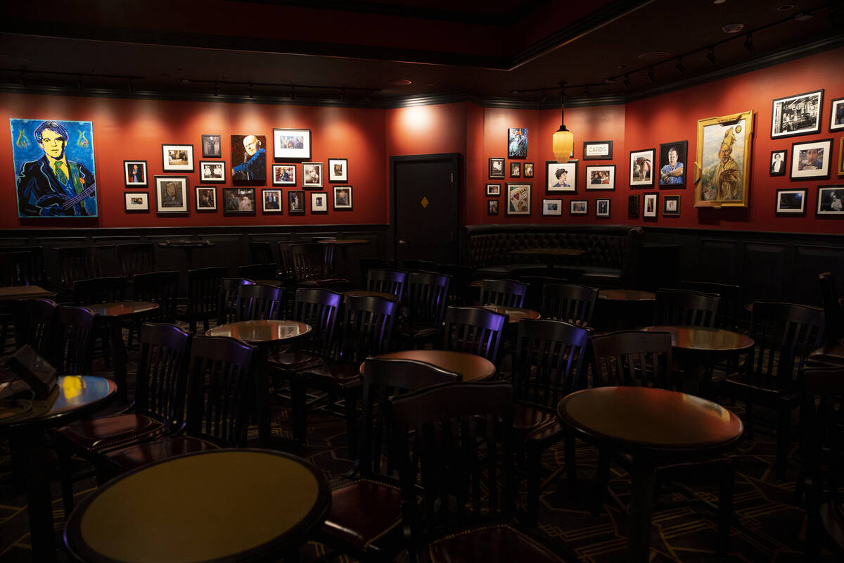 The new Brad Garrett's Comedy Club venue at the MGM Grand hotel-casino in Las Vegas, Tuesday, N ...