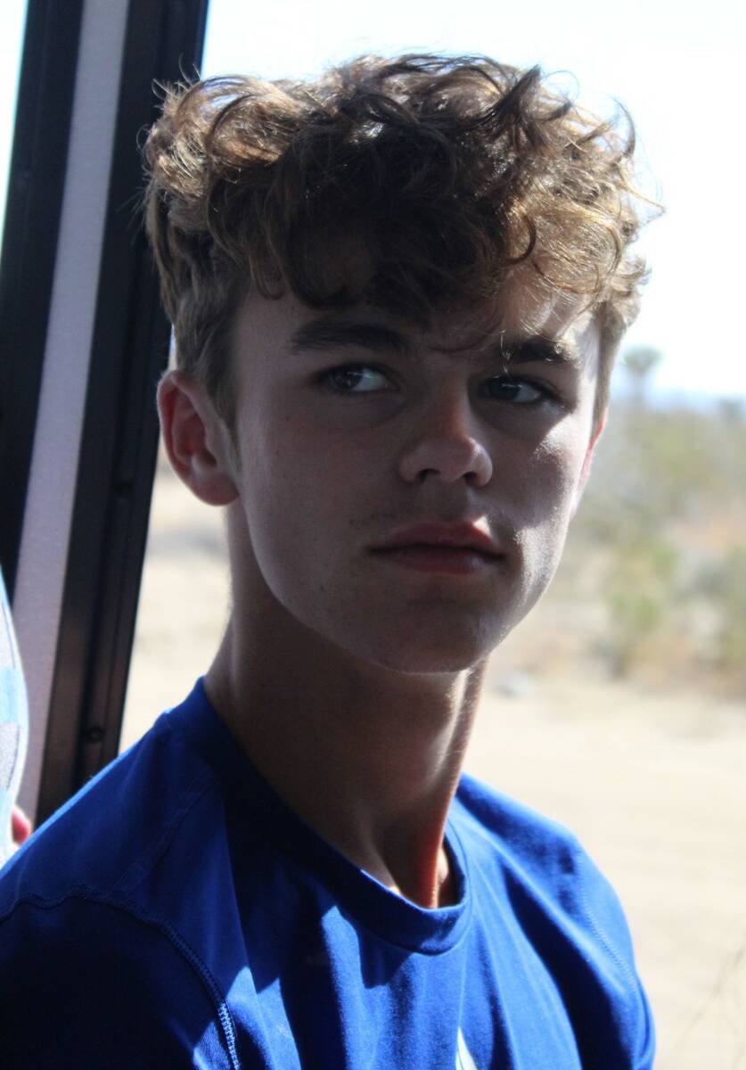 Bishop Gorman's Andrew Sprecht is a member of the All-Southern Nevada boys cross country team.