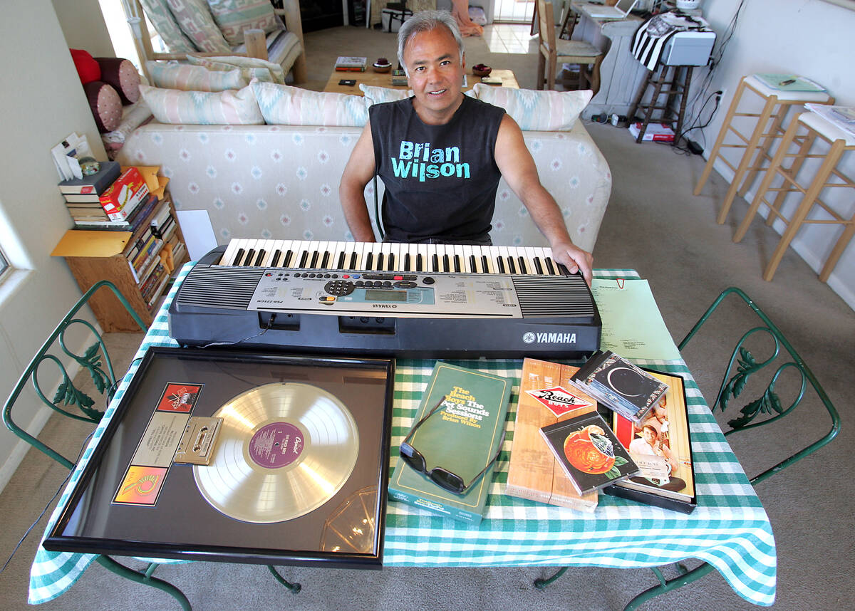 Billy Hinsche poses in front of his keyboard Monday, May 7,2007. Hinsche was a teen pop star (D ...