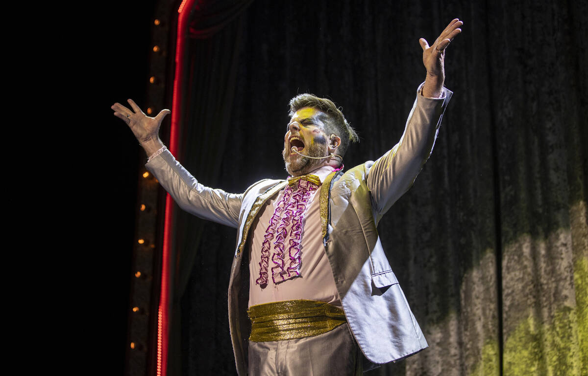 Enoch Augustus Scott performs in “Zombie Burlesque" at V Theater on Tuesday, Nov. 2 ...