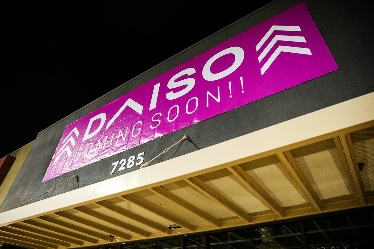 Daiso to open 3 stores in Las Vegas Valley Business
