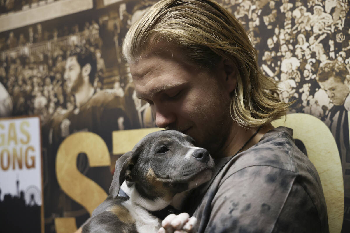 The Golden Knights’ inaugural dog calendar will be available for purchase beginning Friday du ...