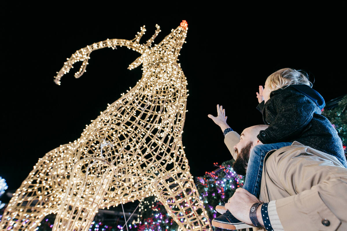 Enchant, new Christmas village and light maze, is slated to bring holiday cheer to Las Vegas th ...