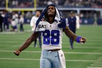 Dallas Cowboys wide receiver CeeDee Lamb (88) walks off the field following an NFL football gam ...