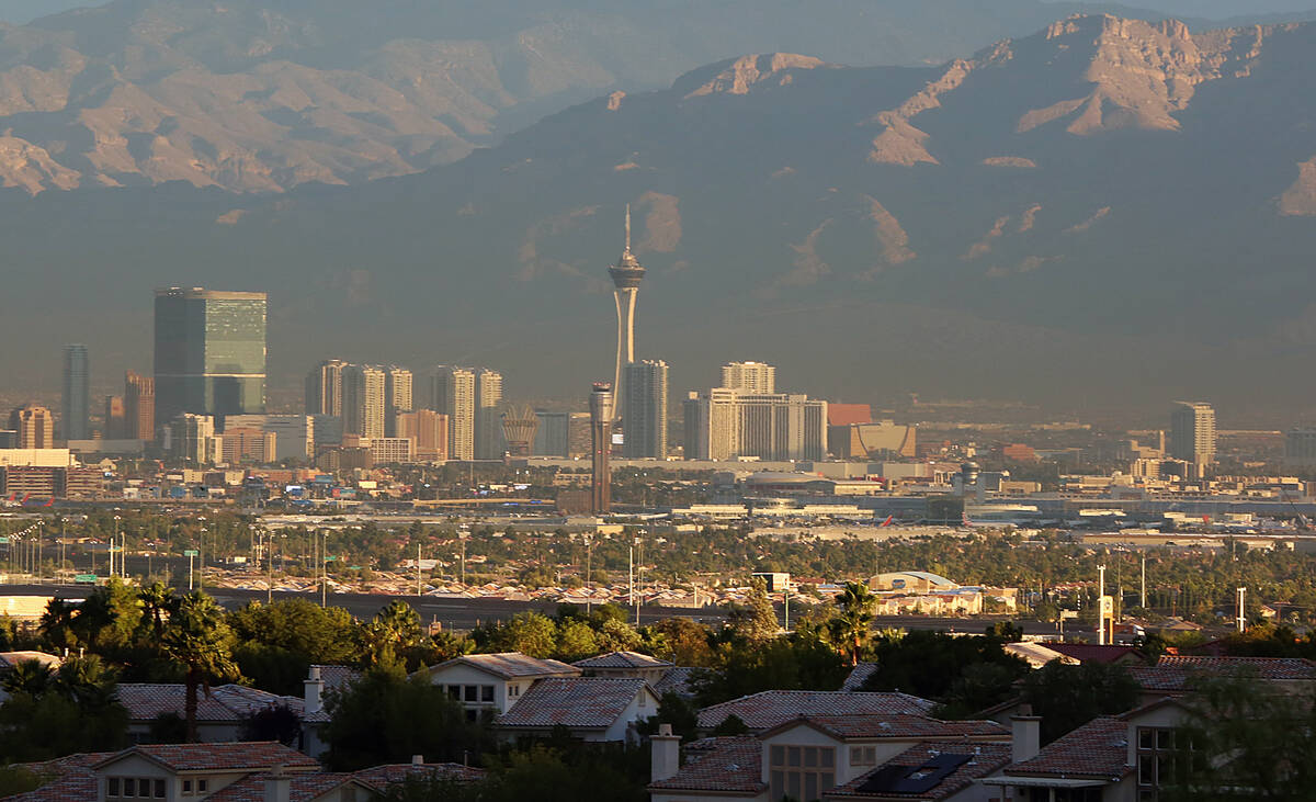 The Las Vegas Valley will see high temperatures nearly 15 degrees above normal starting Monday, ...
