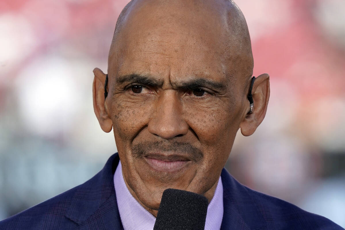 FILE - Tony Dungy looks on before an NFL divisional playoff football game between the San Franc ...