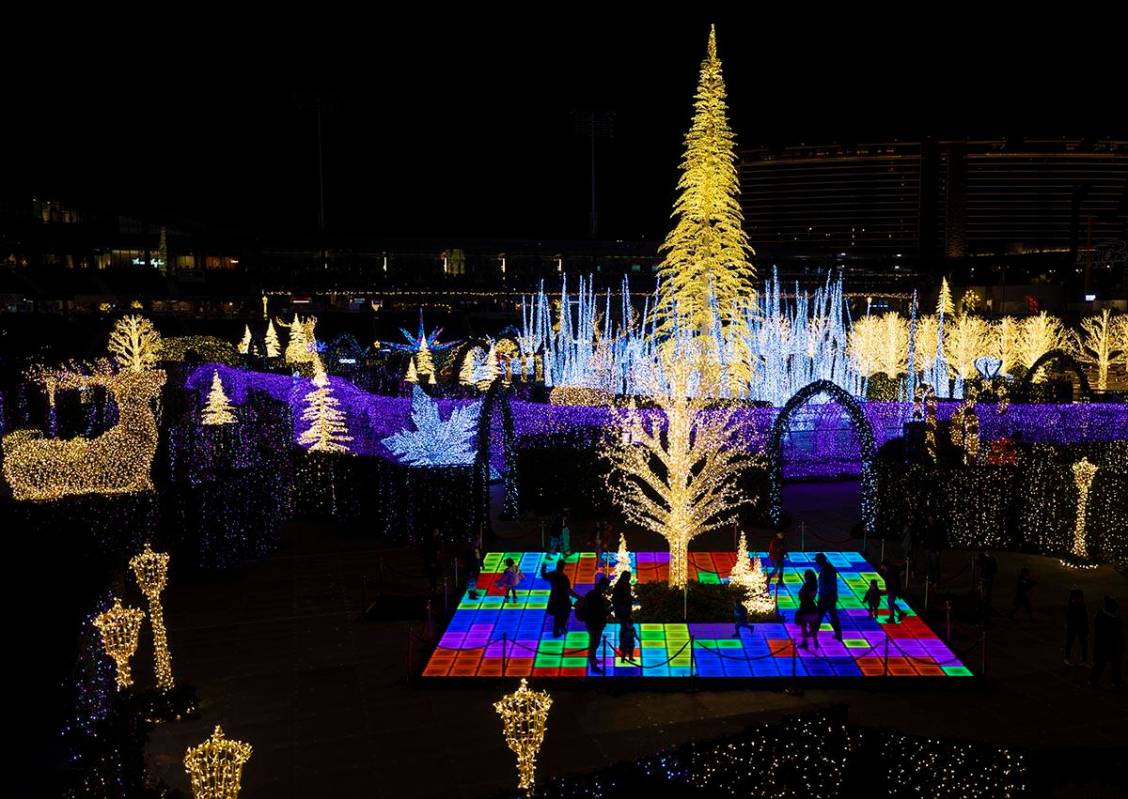 Enchant Brings Holiday Cheer To Las Vegas Ballpark | Las Vegas Review-Journal