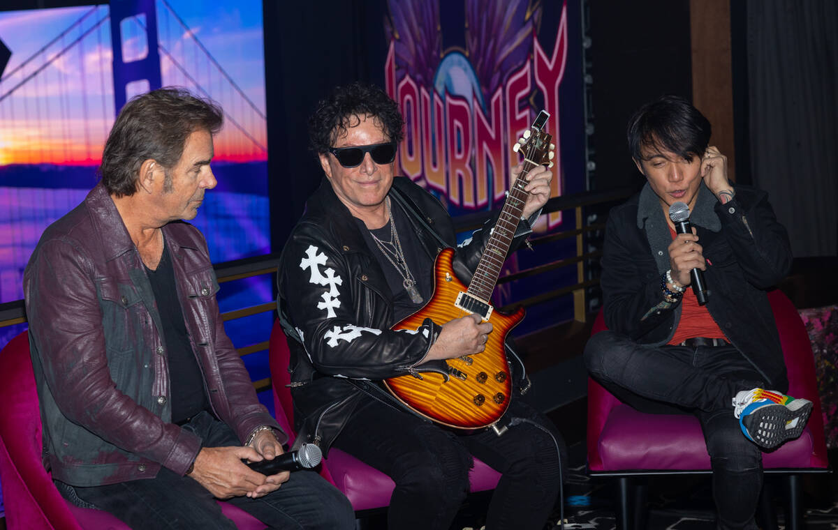 JOURNEY Kicks Off Residency with Press Conference at The Theater at Virgin Hotels Las Vegas 11. ...