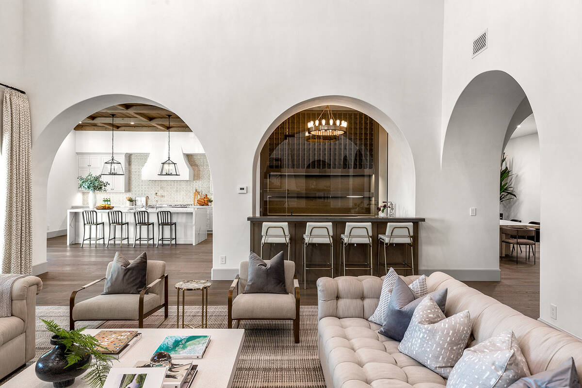 The $18.75-million Summit Club home has five bedrooms, five bathrooms and measures 9,427 square ...