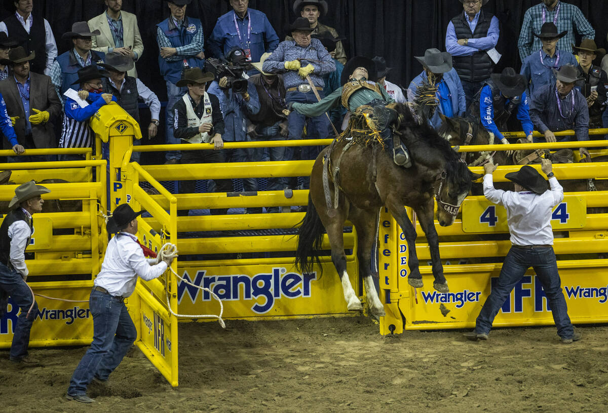 2021 NFR Las Vegas 3rd go-round results