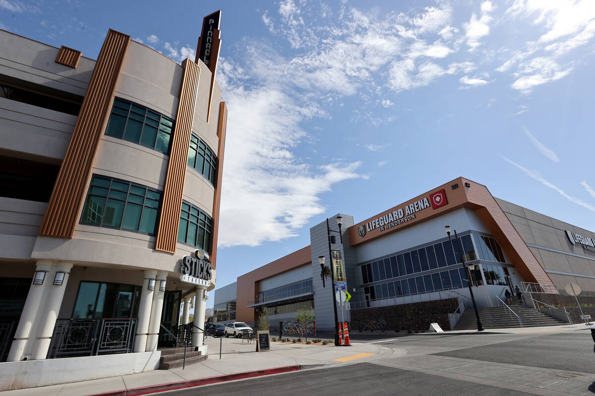 Sticks Tavern on Water Street in downtown Henderson Wednesday, April 7, 2021. (K.M. Cannon/Las ...