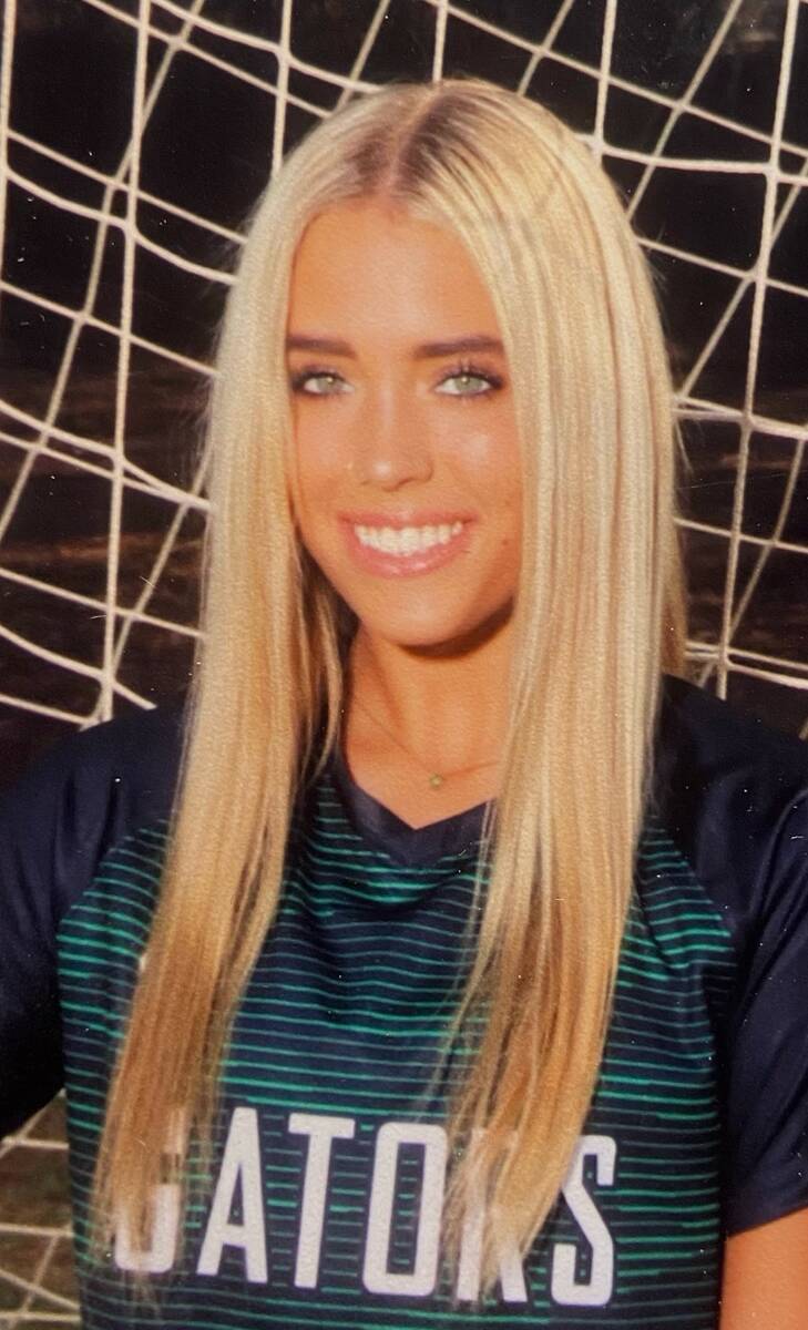 Green Valley's Kylie Camp is a member of the Nevada Preps All-Southern Nevada girls soccer team.