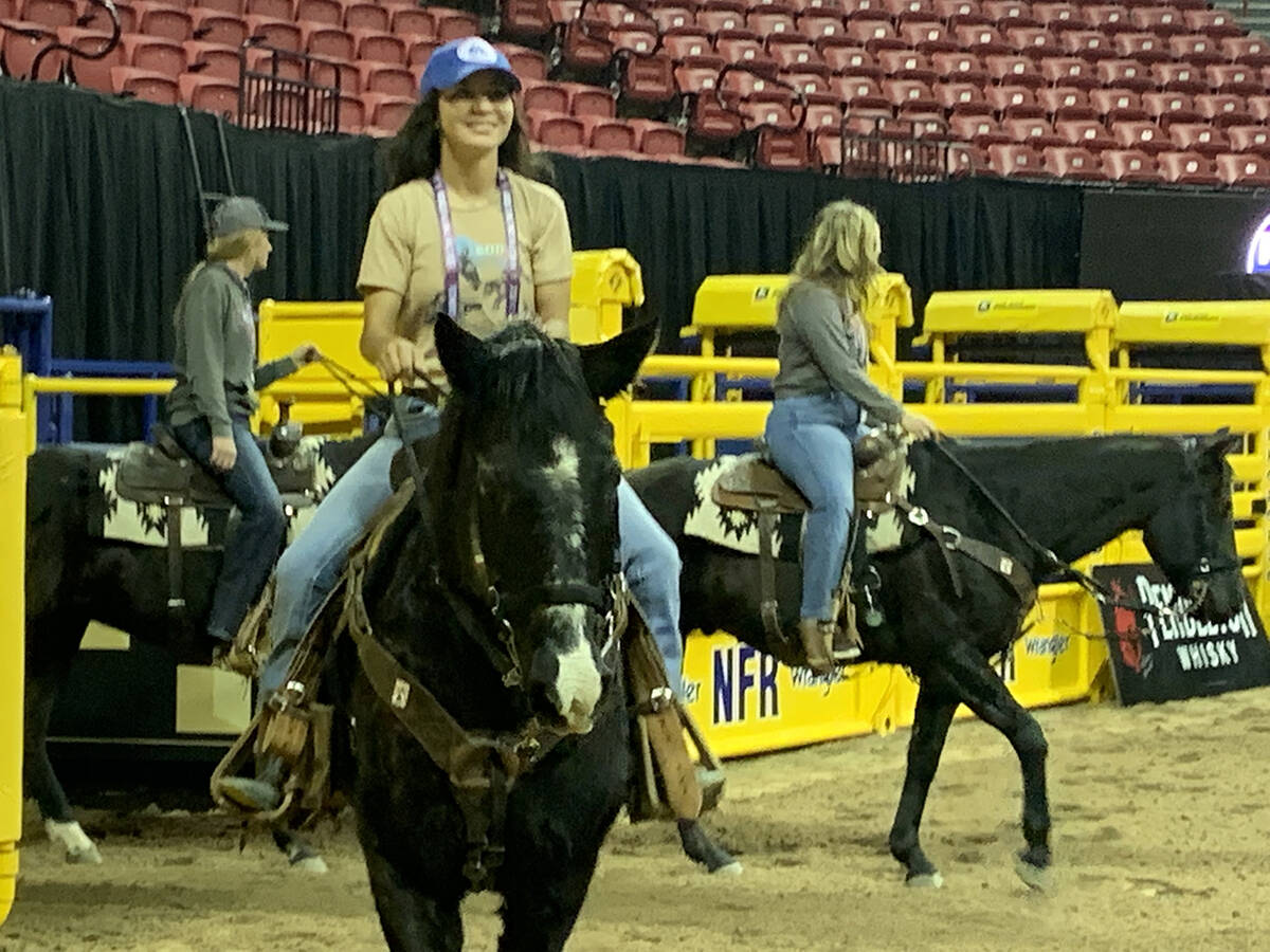 NFR Flag Girls provide rodeo’s pomp, pageantry National Finals Rodeo