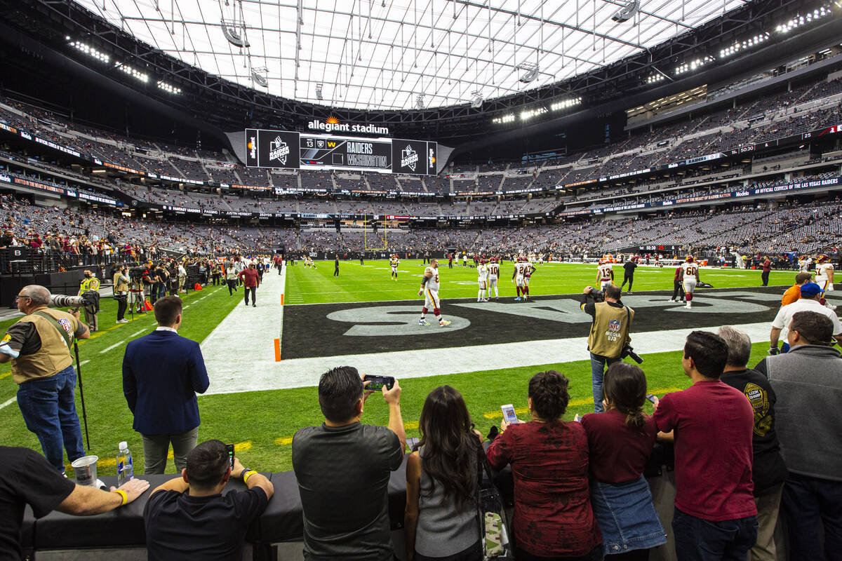 Allegiant Stadium features Wynn Field Club nightclub in the end zone for Las  Vegas Raiders games - Eater Vegas