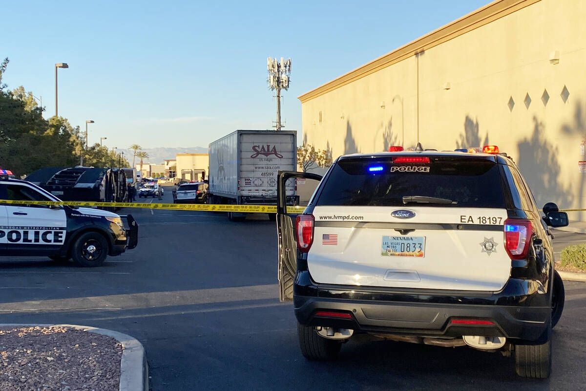Police investigate after four youths suffered minor injuries near Maryland Parkway and Silverad ...