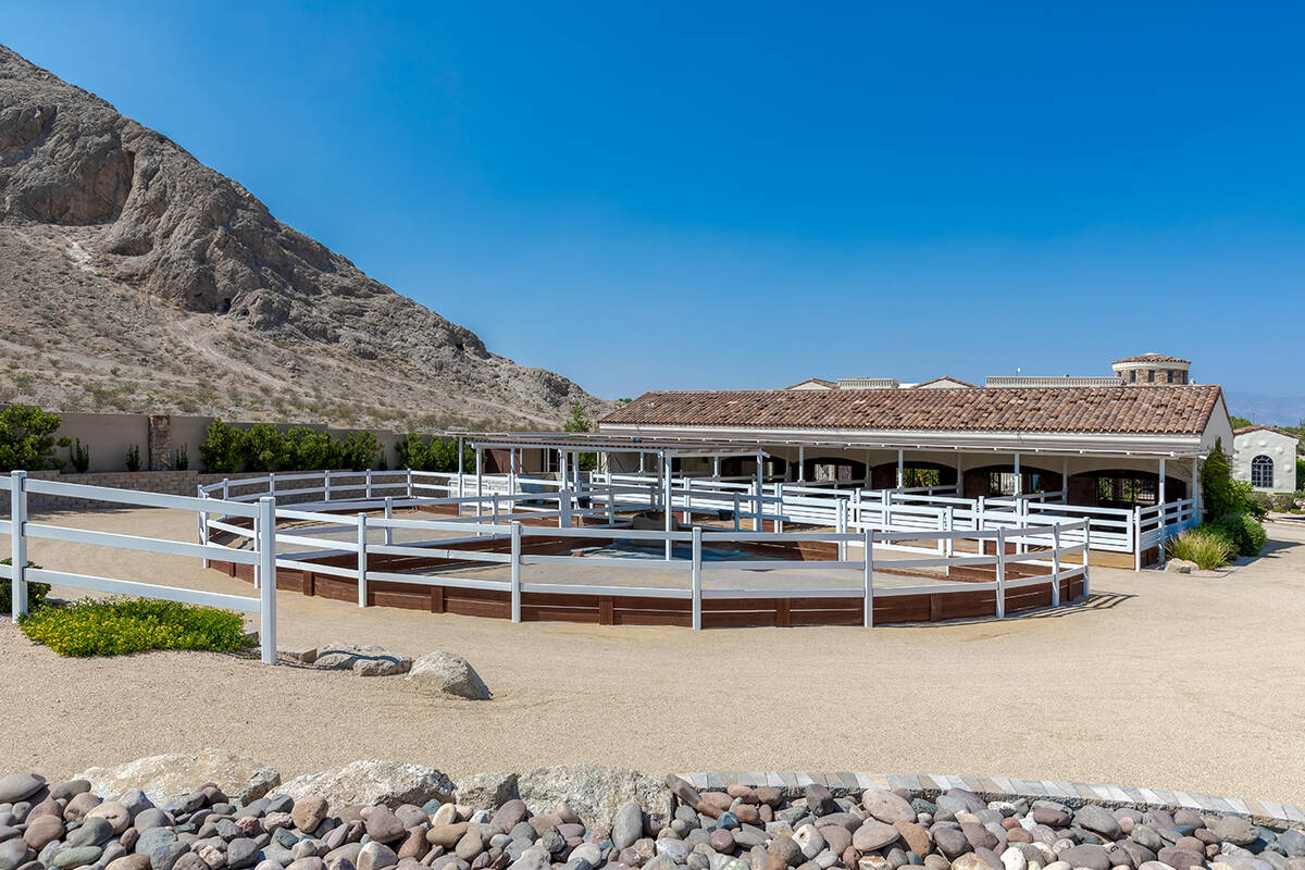 The property has multiple horse corrals. (Ivan Sher Group)