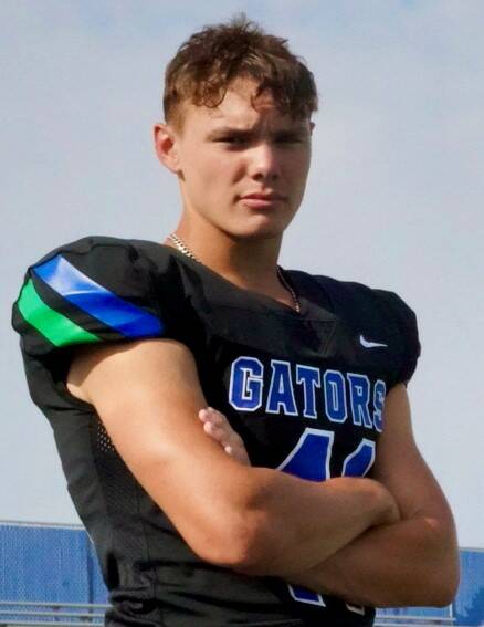 Green Valley's Damon Bishoff is a member of the Nevada Preps All-Southern Nevada football team.