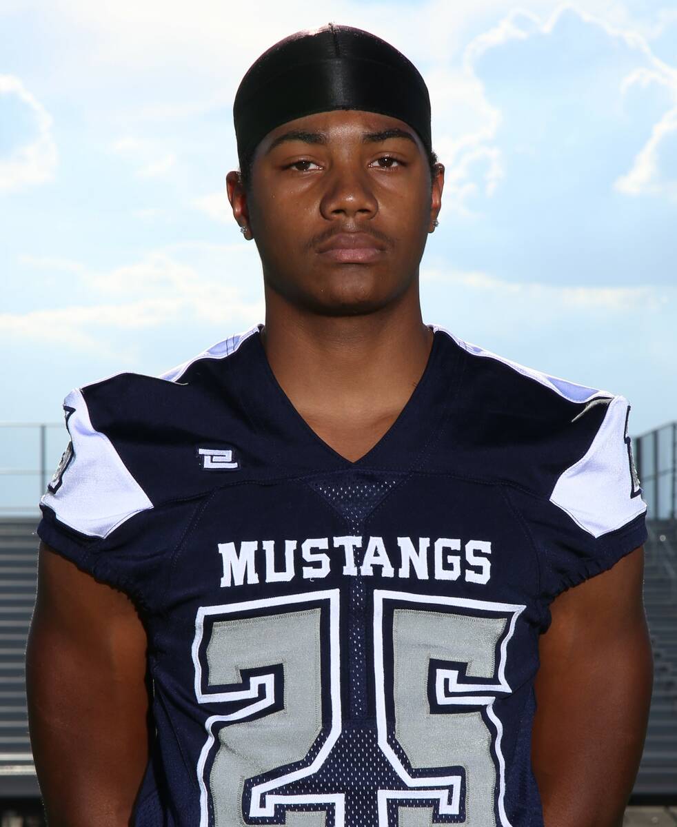 Shadow Ridge's JaQuieze Holland is a member of the Nevada Preps All-Southern Nevada football team.