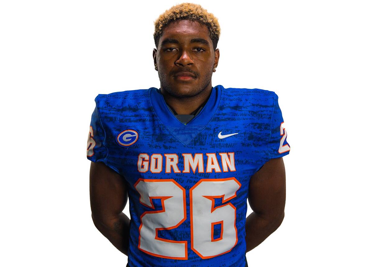 Bishop Gorman's Jamih Otis is a member of the Nevada Preps All-Southern Nevada football team.