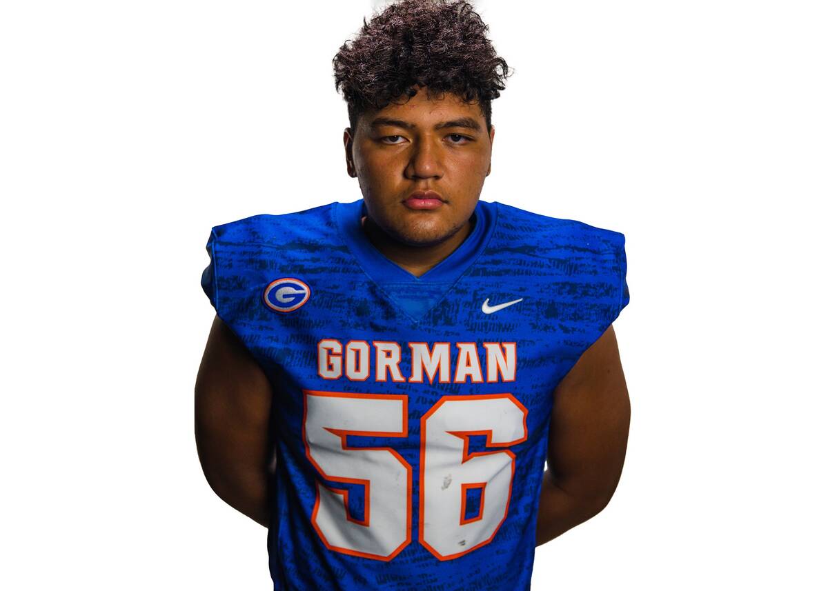 Bishop Gorman's Zak Yamauchi is a member of the Nevada Preps All-Southern Nevada football team.