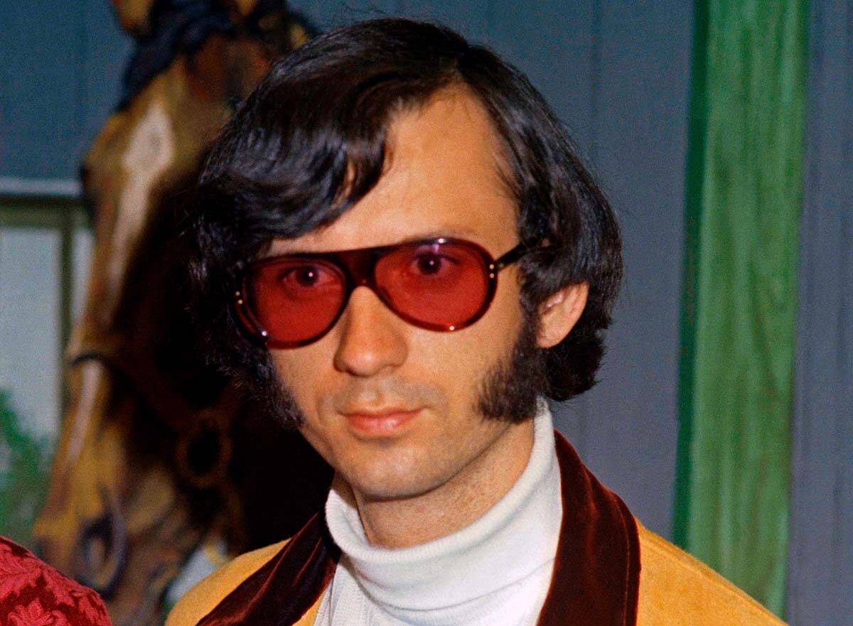 Mike Nesmith of The Monkees singing group appears at press conference at Warwick Hotel in New Y ...