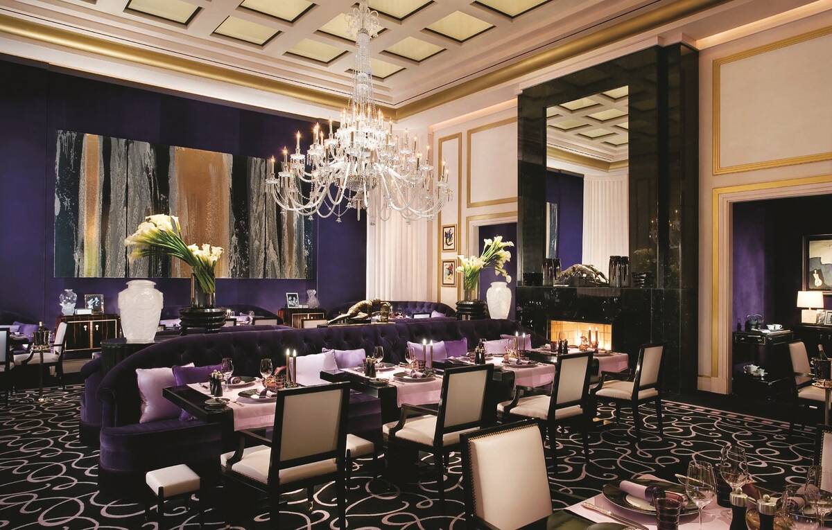 The interior of Joel Robuchon at MGM Grand. (MGM Resorts International)