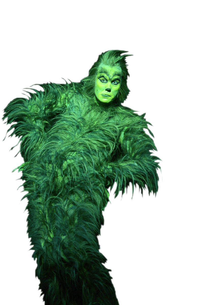 Patrick Page performs as the Grinch during the final dress rehearsal of Dr. Seuss' "How th ...
