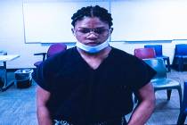 Tyran Mollett, one of two teens charged in the murder of a 60-year-old woman, appears in court ...