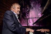 Gus Mancuso performs during "Jazzology" at the Bootlegger Bistro in Las Vegas in August 2012. ( ...