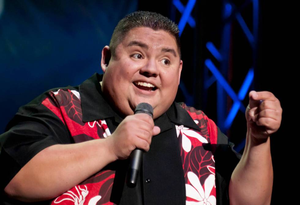 In this photo provided by the South Beach Comedy Festival, comedian Gabriel Iglesias performs ...