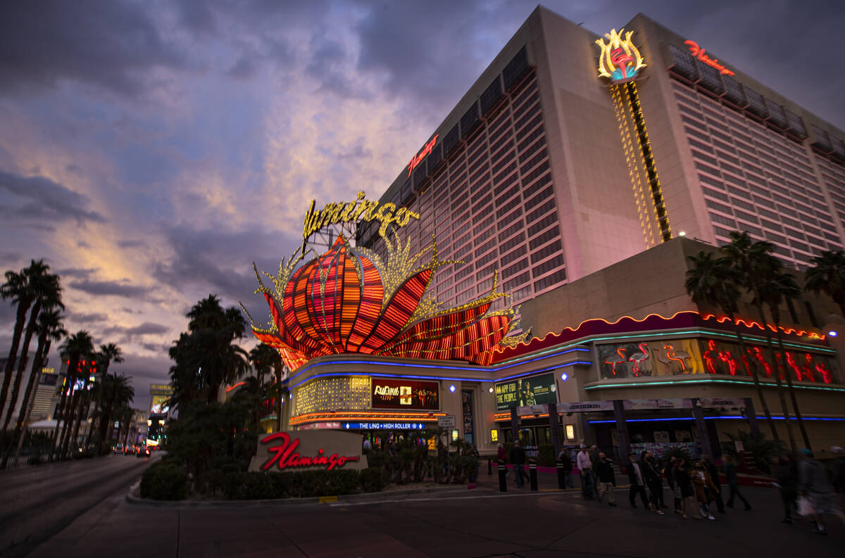 Iconic Flamingo hotel celebrates 75 years on Las Vegas Strip Casinos