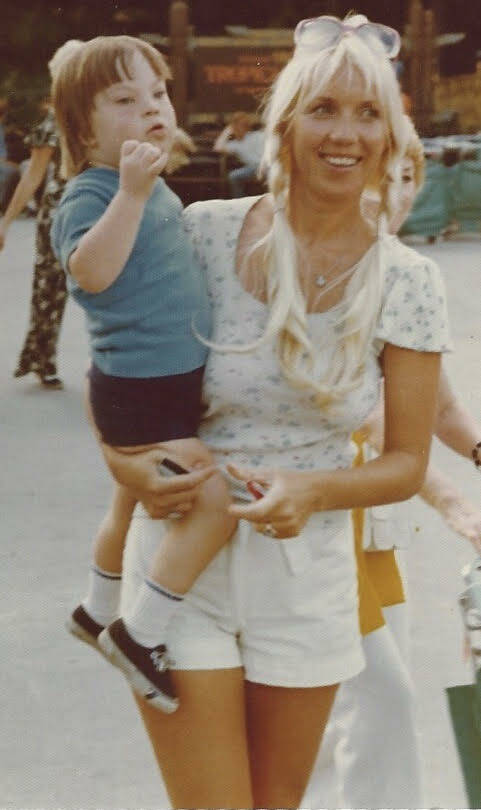 Linda Smith and son Christopher. (Courtesy Linda Smith)