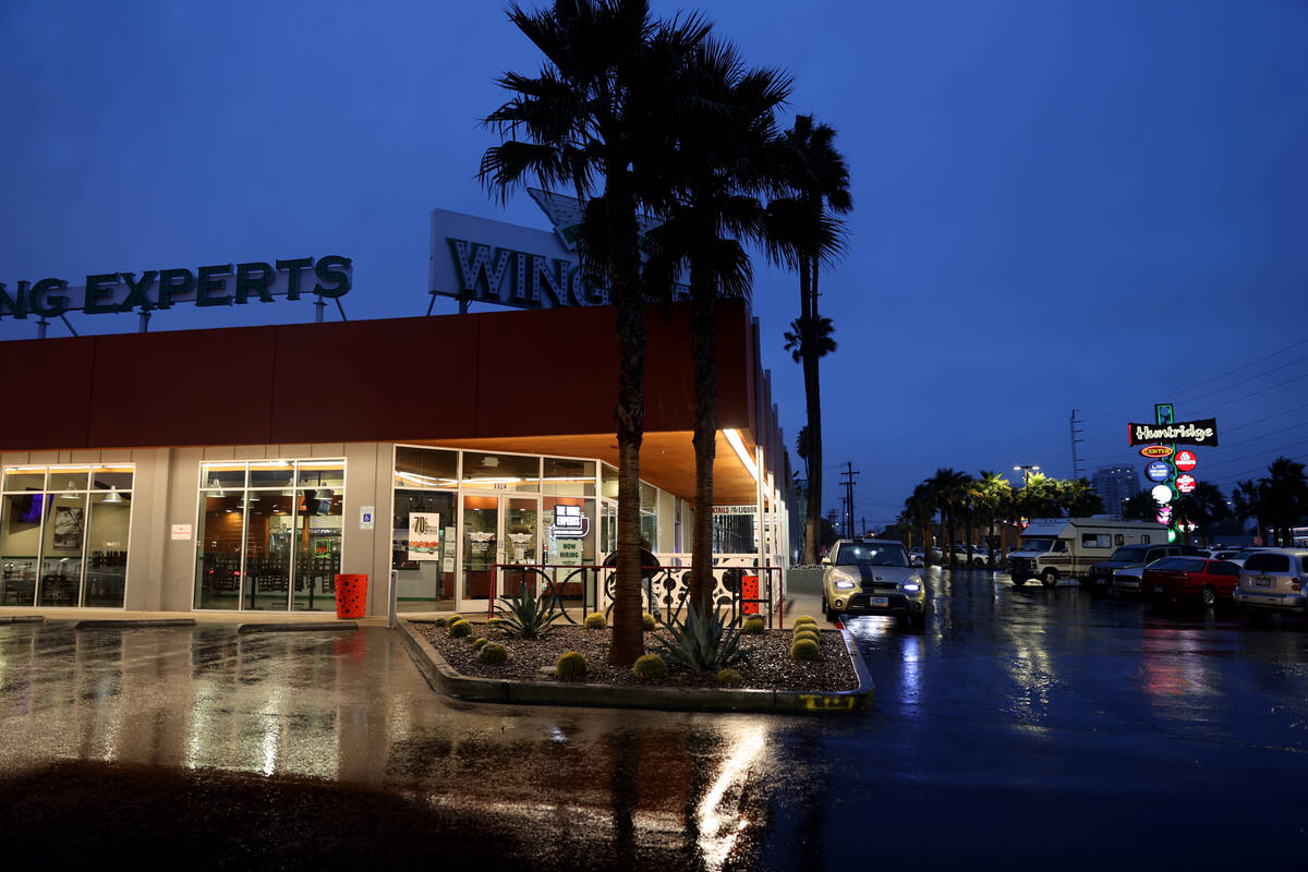 The Huntridge Shopping Center in Las Vegas Tuesday, Dec. 14, 2021. Owner J Dapper has announced ...