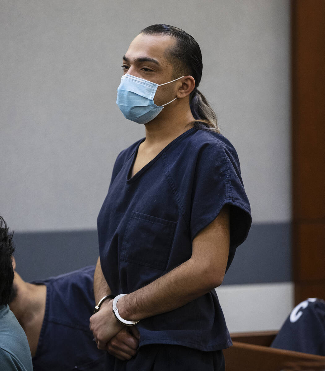 Juan Jose Vazquez, accused of DUI resulting in death, appears in court at the Regional Justice ...