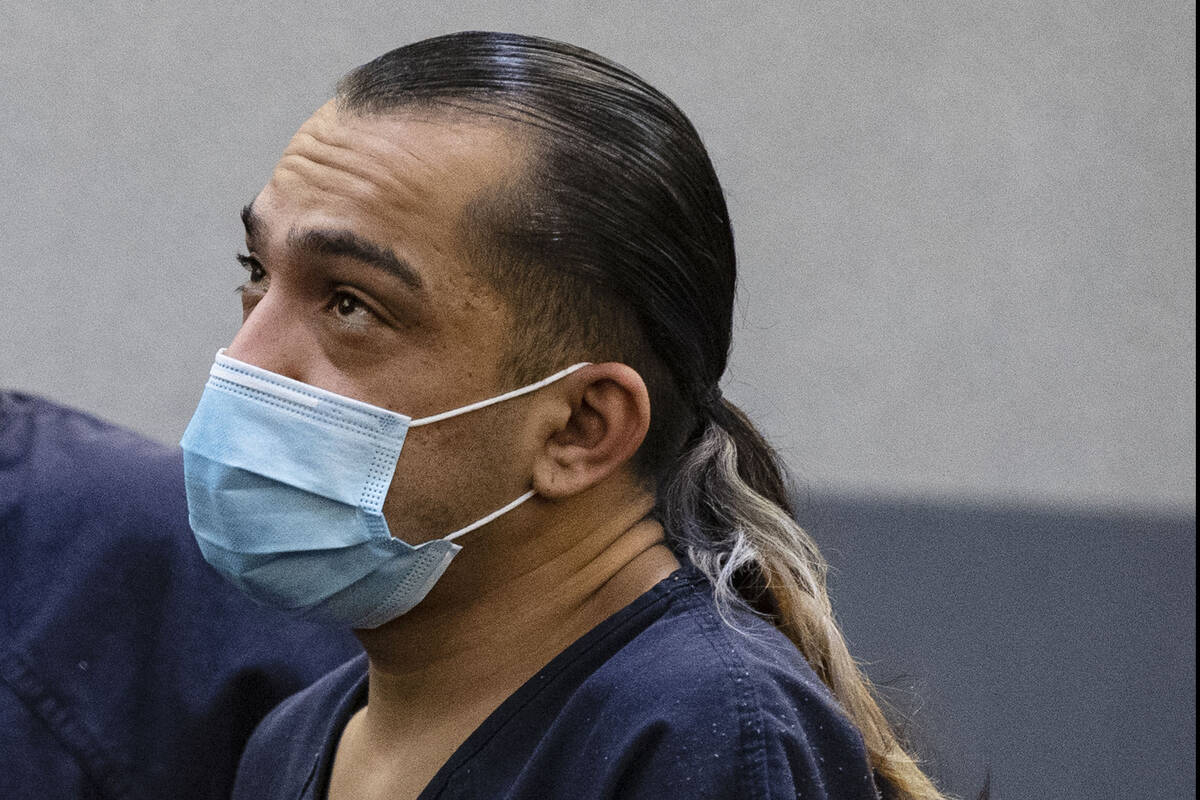 Juan Jose Vazquez, right, accused of DUI resulting in death, appears in court at the Regional J ...