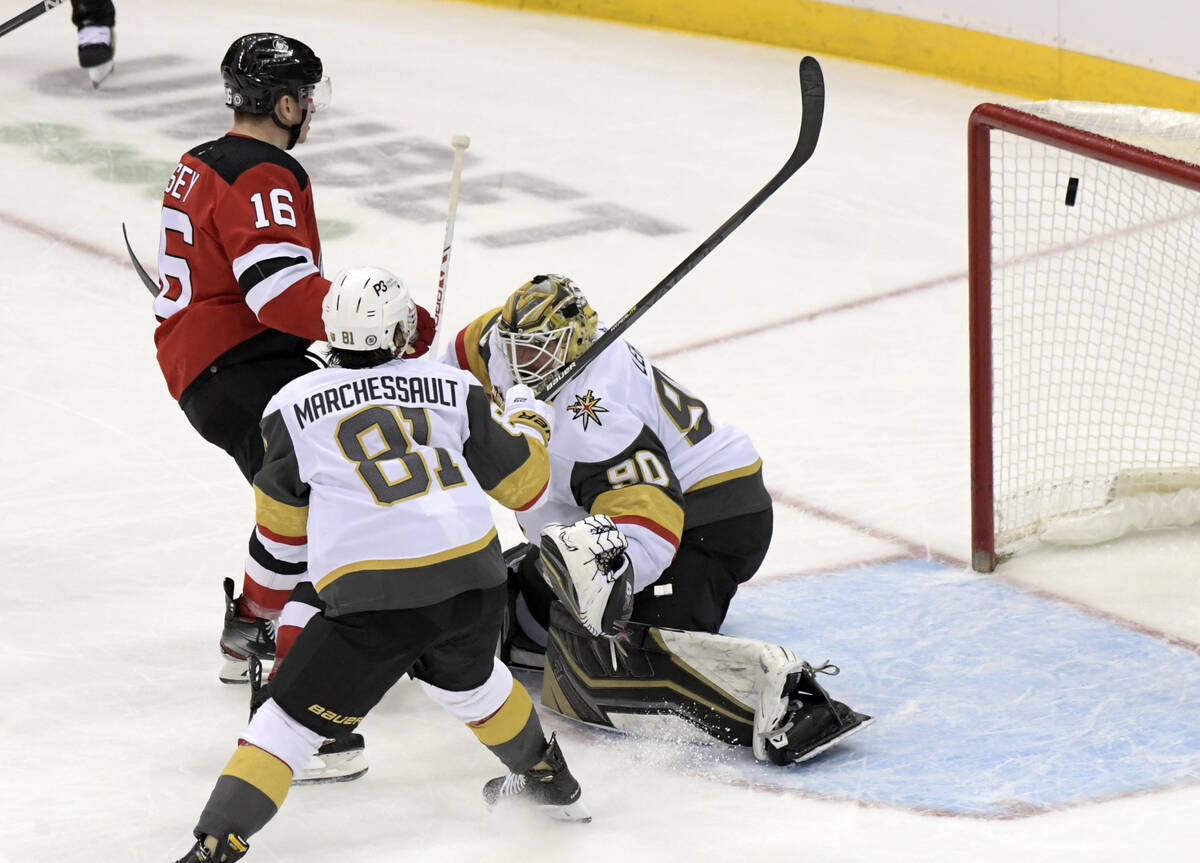 Devils blanked by Golden Knights to end long road trip 